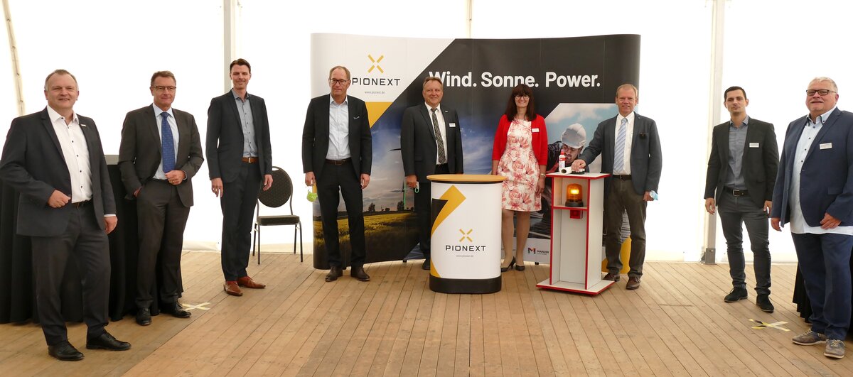 Inbetriebnahme Windpark Schellweiler Pfalzwerke